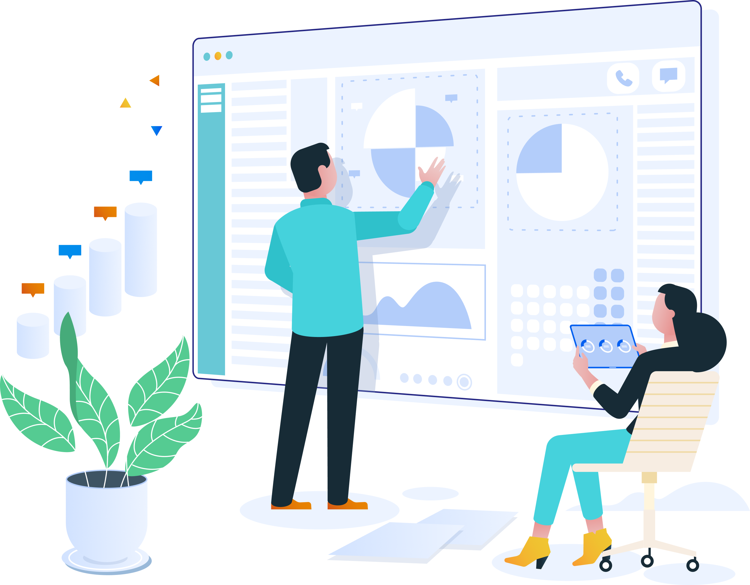 About Us Home Screen